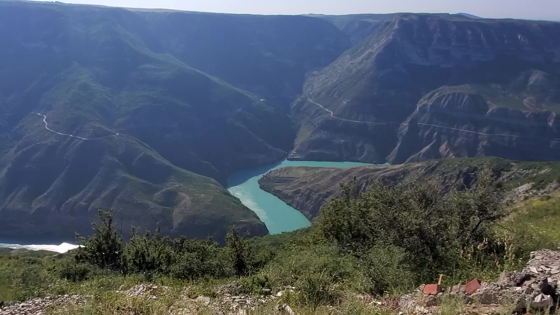 Сулакский каньон в Дагестане