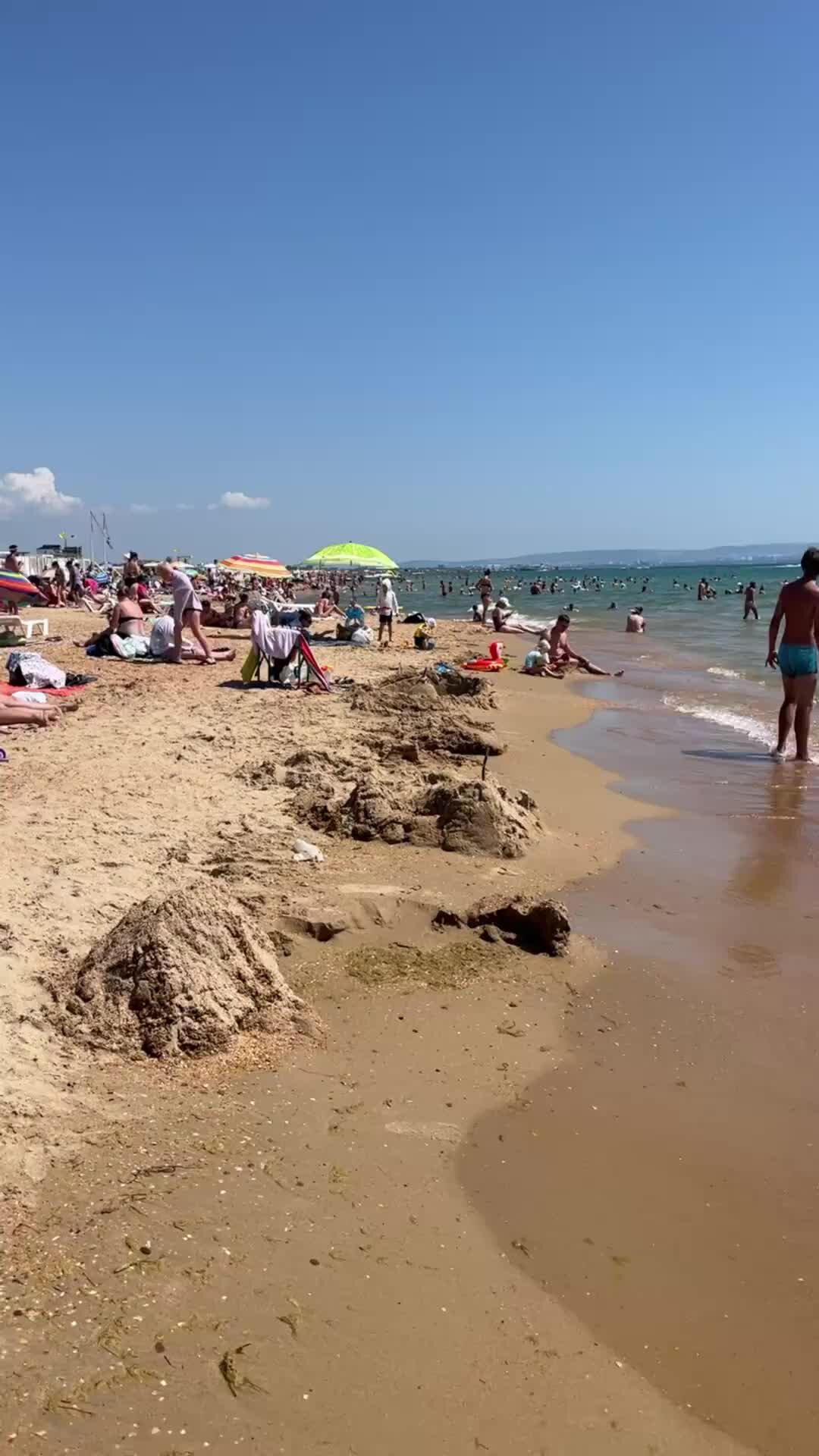 Витязево фото пляжа сейчас