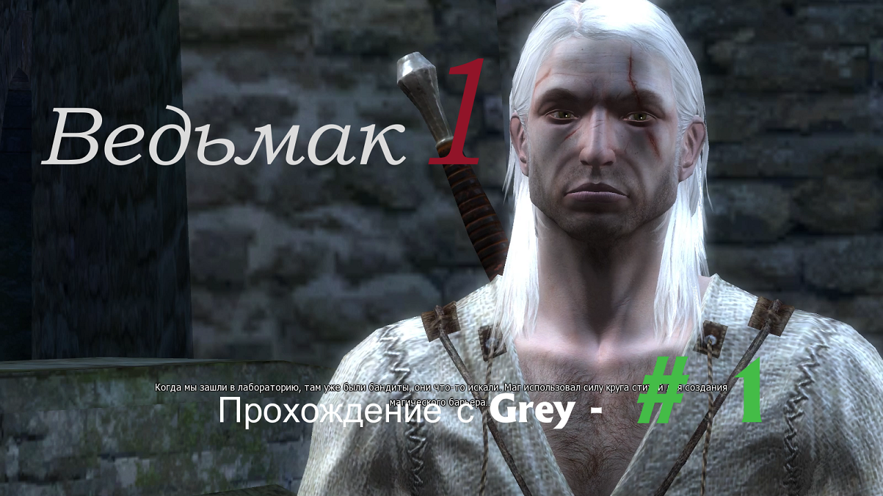 Grey прохождение. Геральд Ведьмак 3.