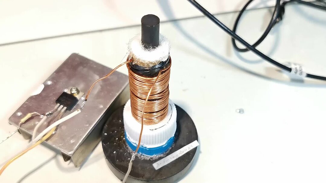 Магнитострикционный излучатель ультразвука своими руками и опыты с ним ...