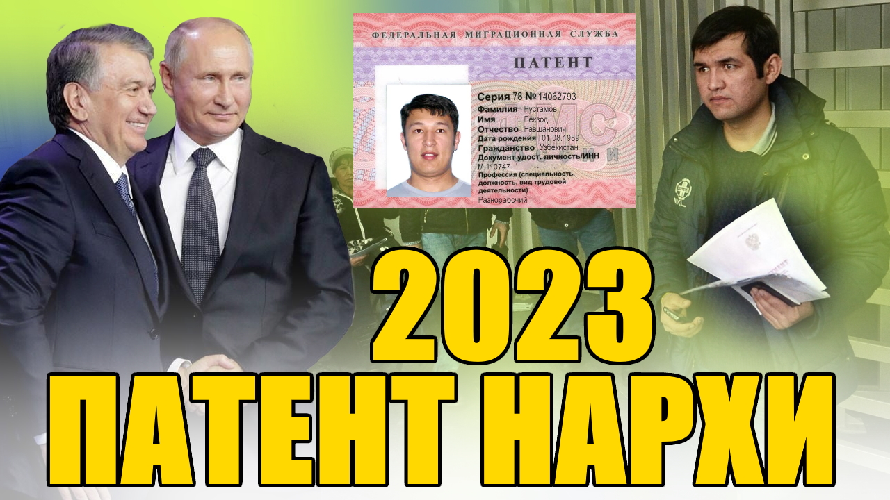 Сколько платит патент 2023