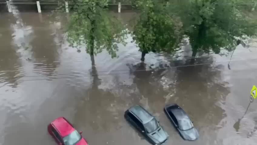 Коломна затопление 07.07.2023. Ливень. Потоп в Москве. Ливень в Москве.