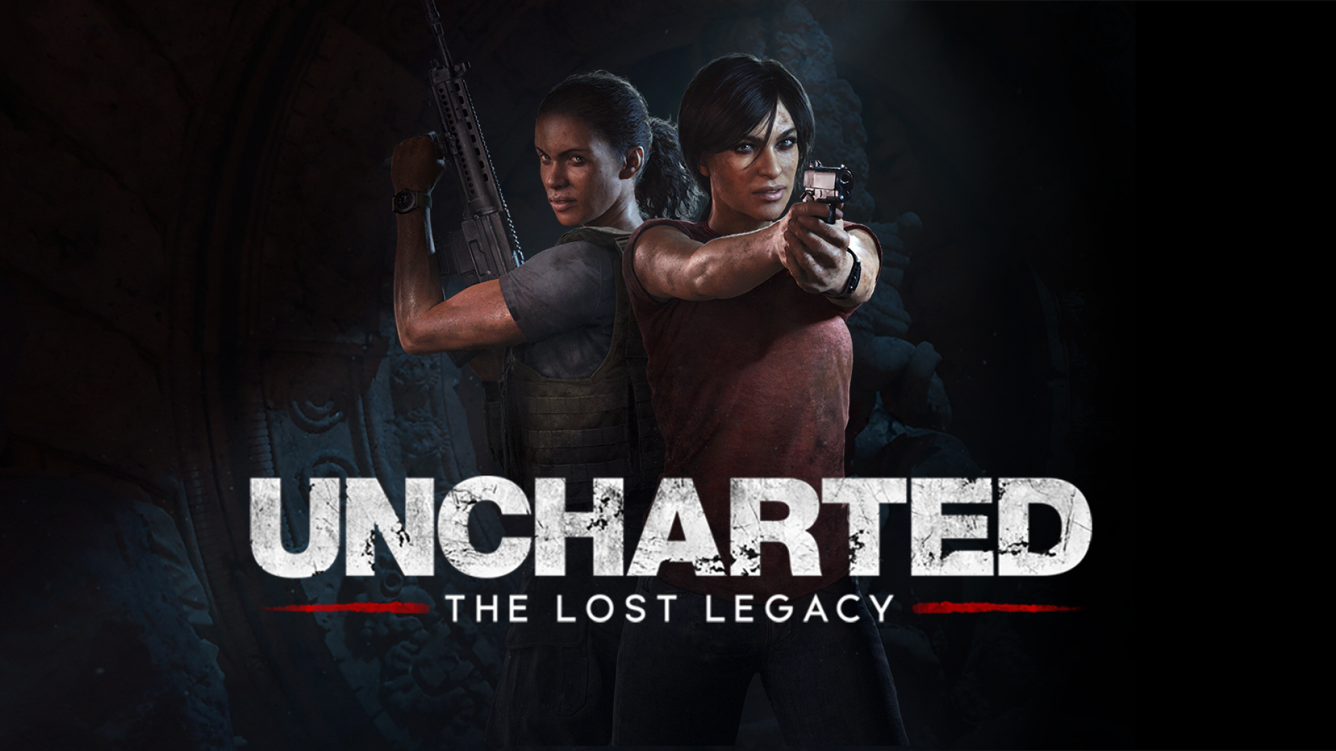 Uncharted legacy. Uncharted 4 Lost Legacy. Uncharted the Lost Legacy обложка. Uncharted the Lost Legacy ps4. Uncharted утраченное наследие логотип.