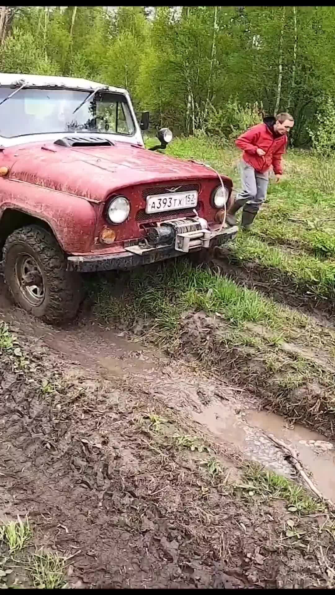 Триал гонки по бездорожью УАЗ