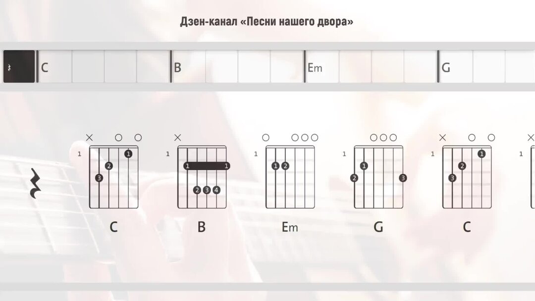 Танцы минус аккорды