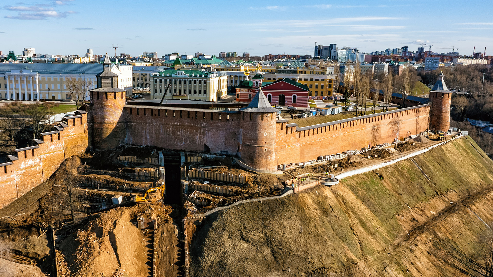 часовая башня нижегородского кремля