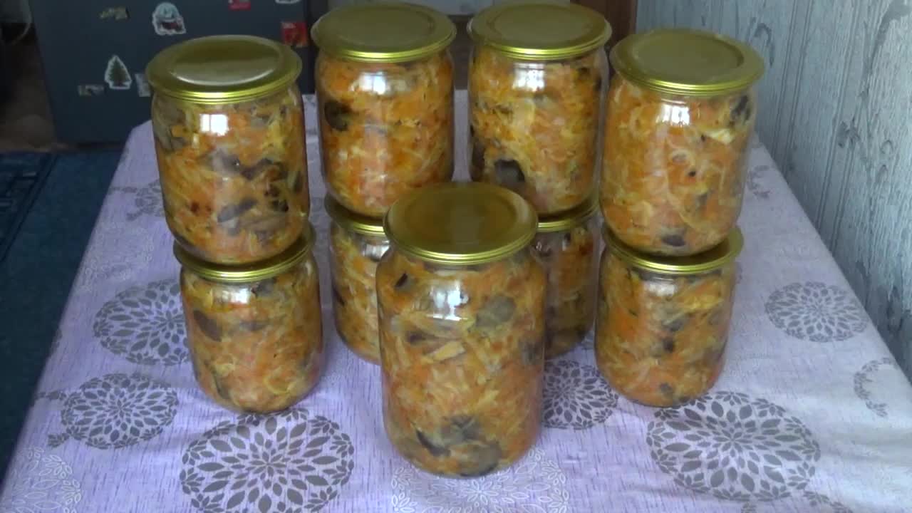 Солянка с грибами и капустой