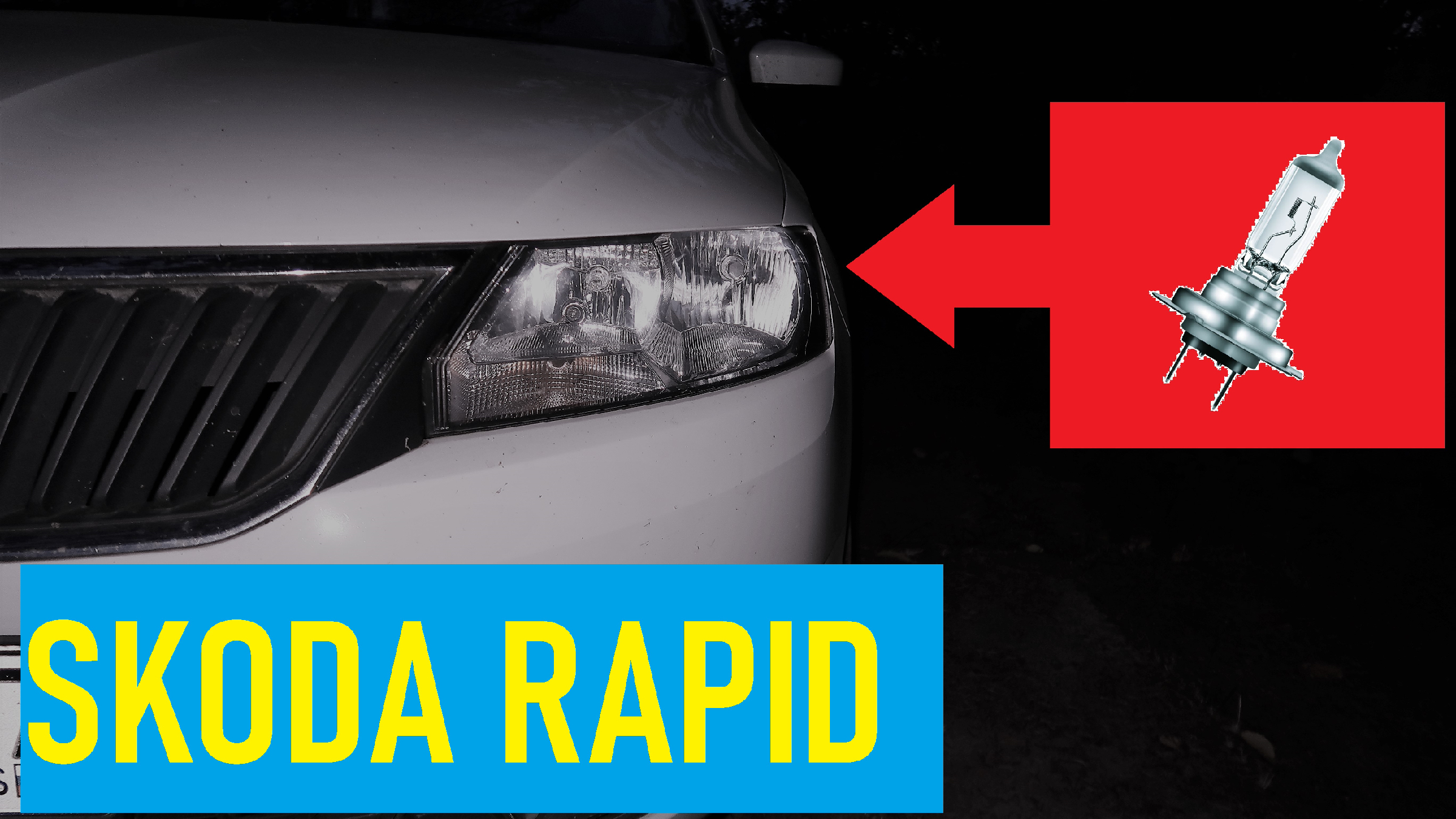 Skoda rapid лампочки