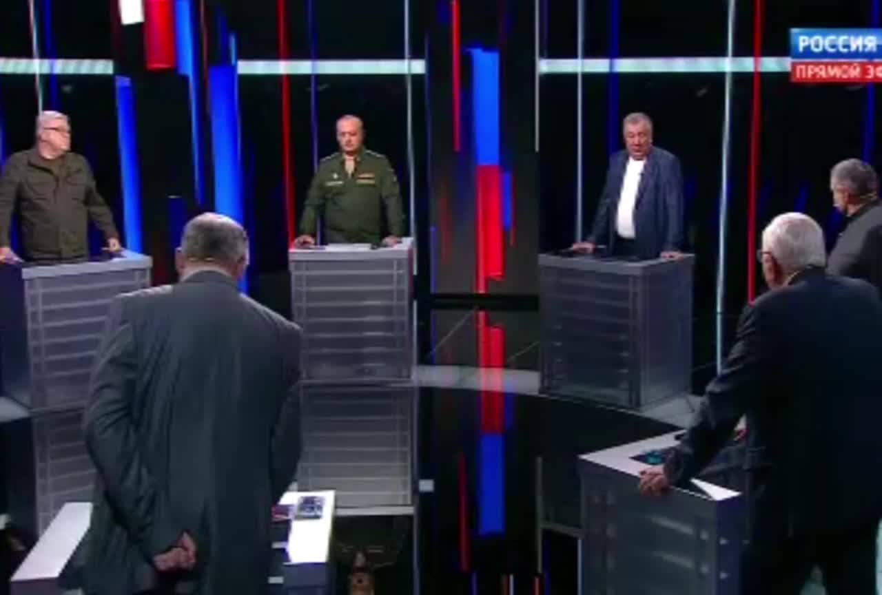 28 01 24 воскресный вечер с соловьевым. Вечер с Владимиром Соловьёвым телепередача. Генерал у Соловьева на передаче