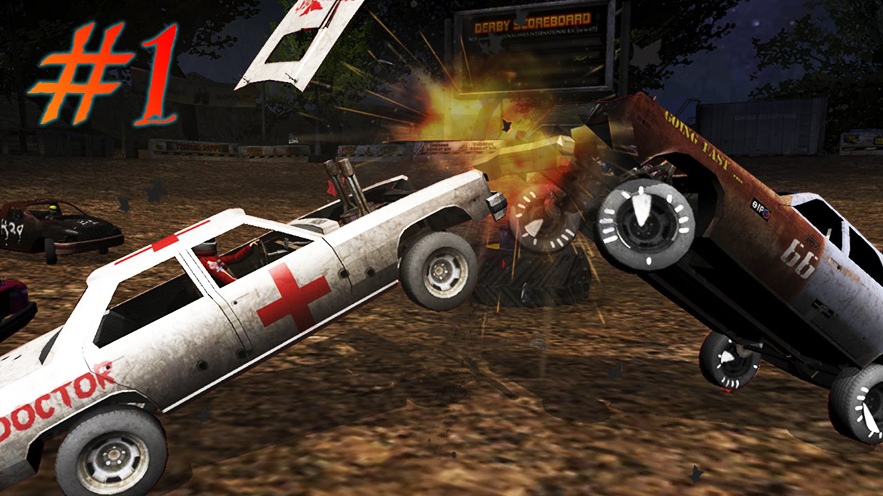 Игра Demolition Derby crash Racing