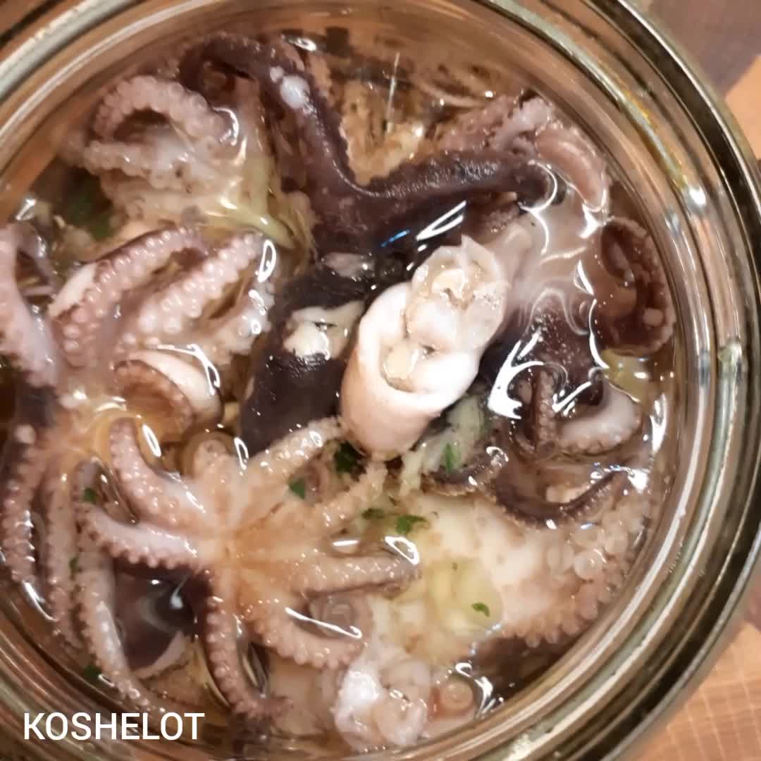 Маринованные осьминожки рецепт с фото пошагово