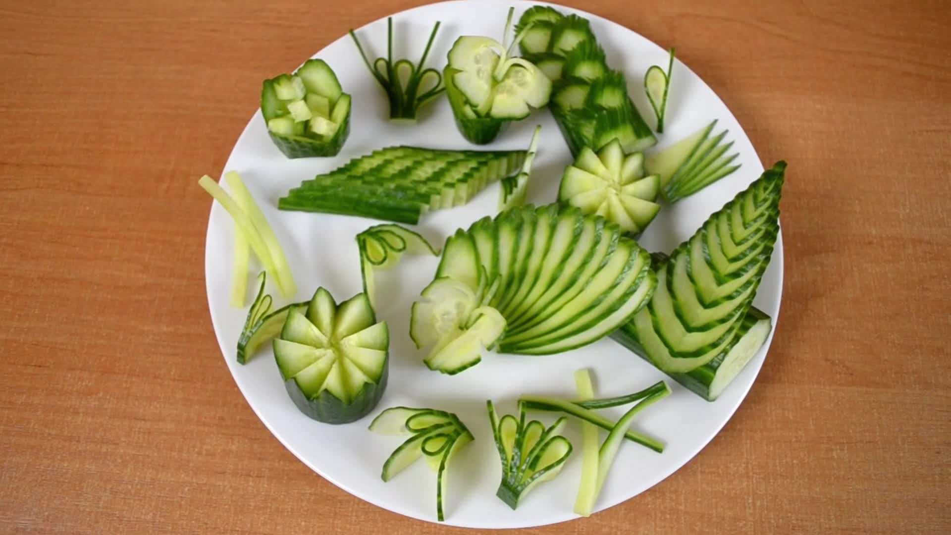 Поделки из огурцов
