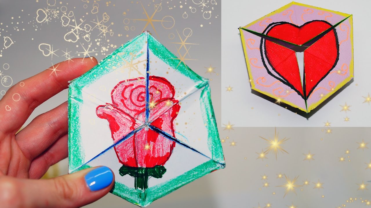 How make card. Оригами бесконечная открытка. Поделка бесконечная открытка. Оригами Волшебная открытка. Бесконечная 3 д открытка.