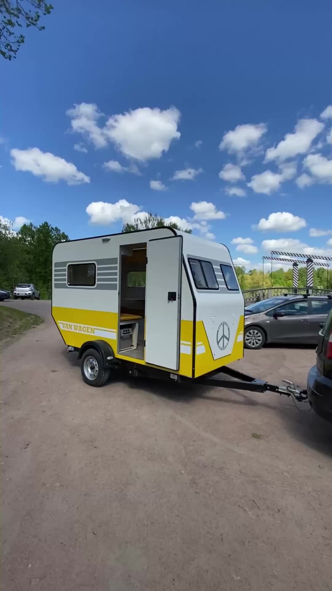 Автодом и Дом на колесах | Дом на колёсах, прицеп-дача VanWagen. Сделано в  России | Дзен