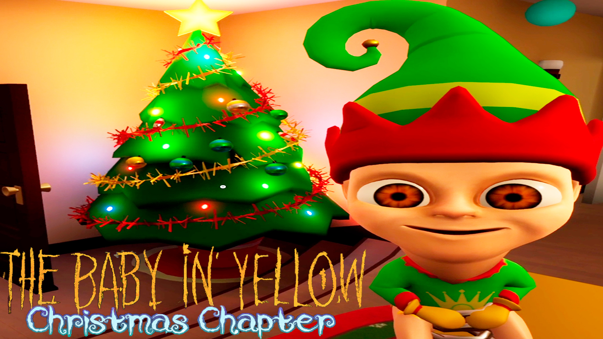 Скачай игру желтый новогодний малыш. Игра младенчик в желтом. Младенец в желтом новый год. Малыш в желтом Рождественская.