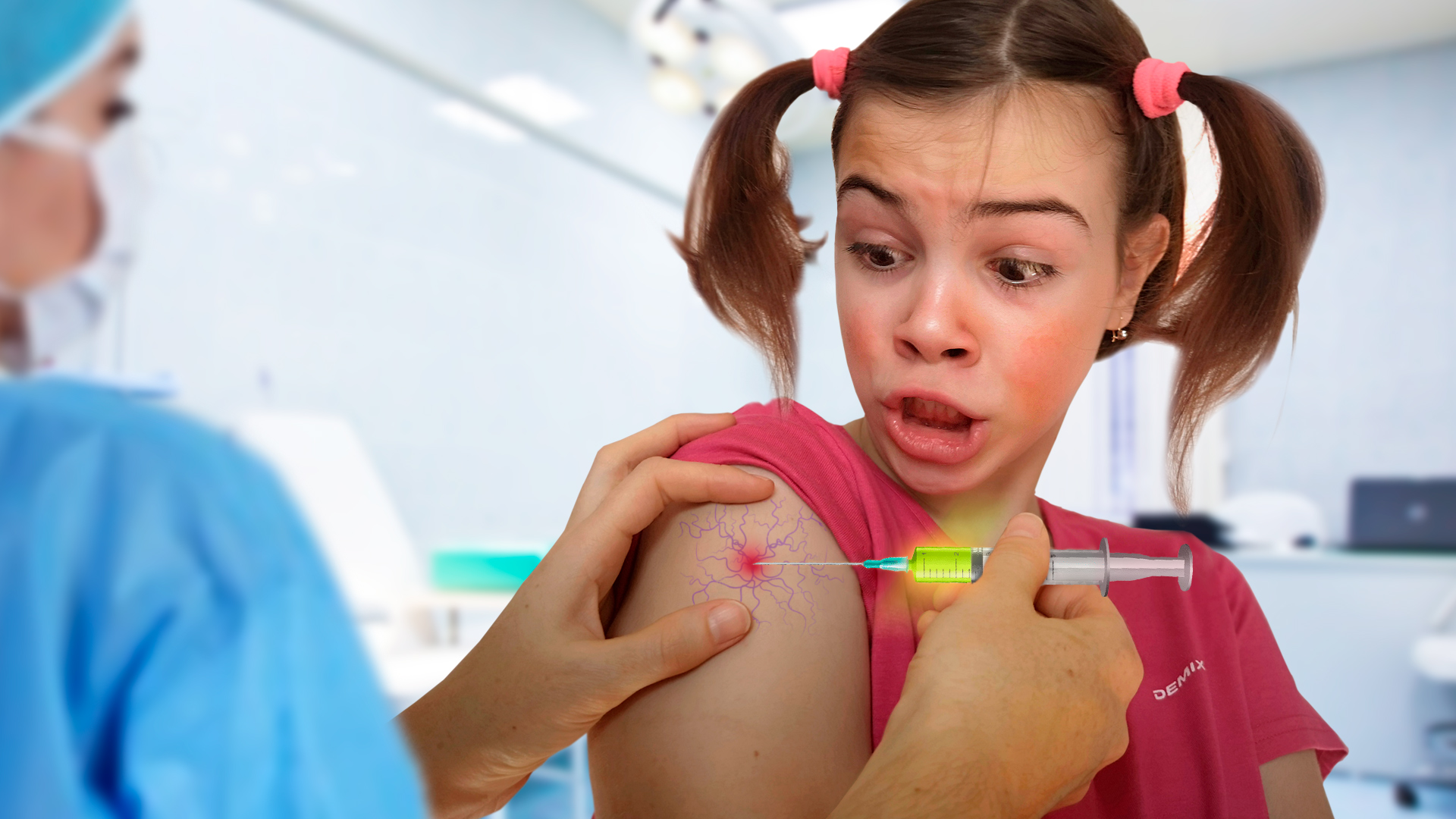 вредина и старшая клизмы