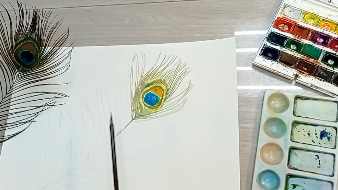 Рисунок процарапанный пером
