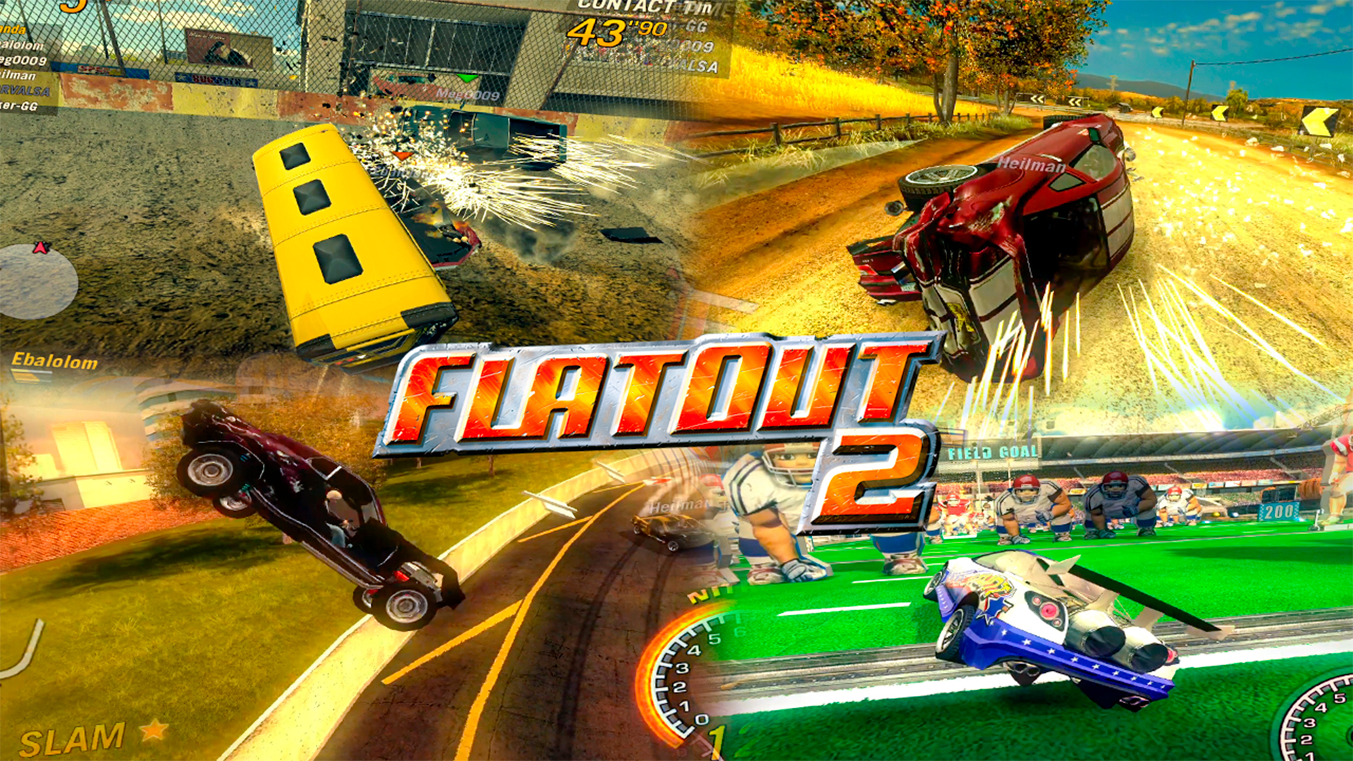Flatout 2 русификатор. Flatout 2 боулинг. flatout 2 игрушки. flatout (wii). flatout 2 прыжки.