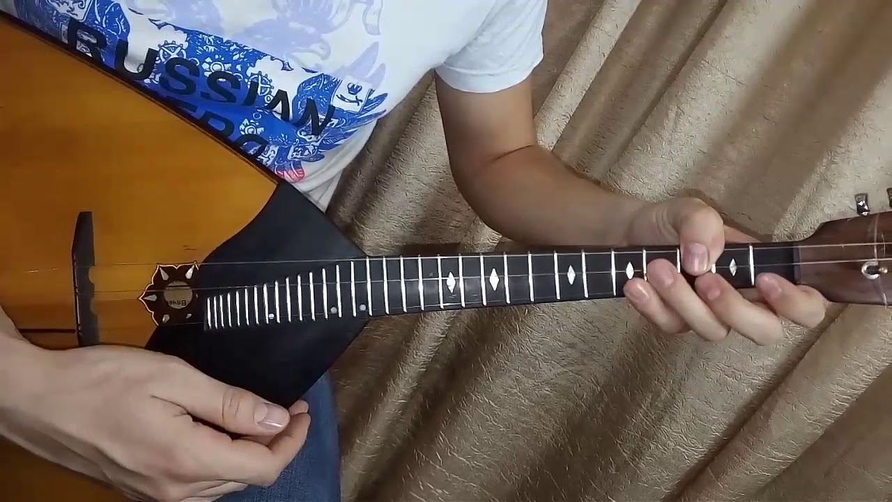 Металлик на балалайке. Наигрыши на балалайке. Простые наигрыши на балалайке. Подгорная на балалайке.