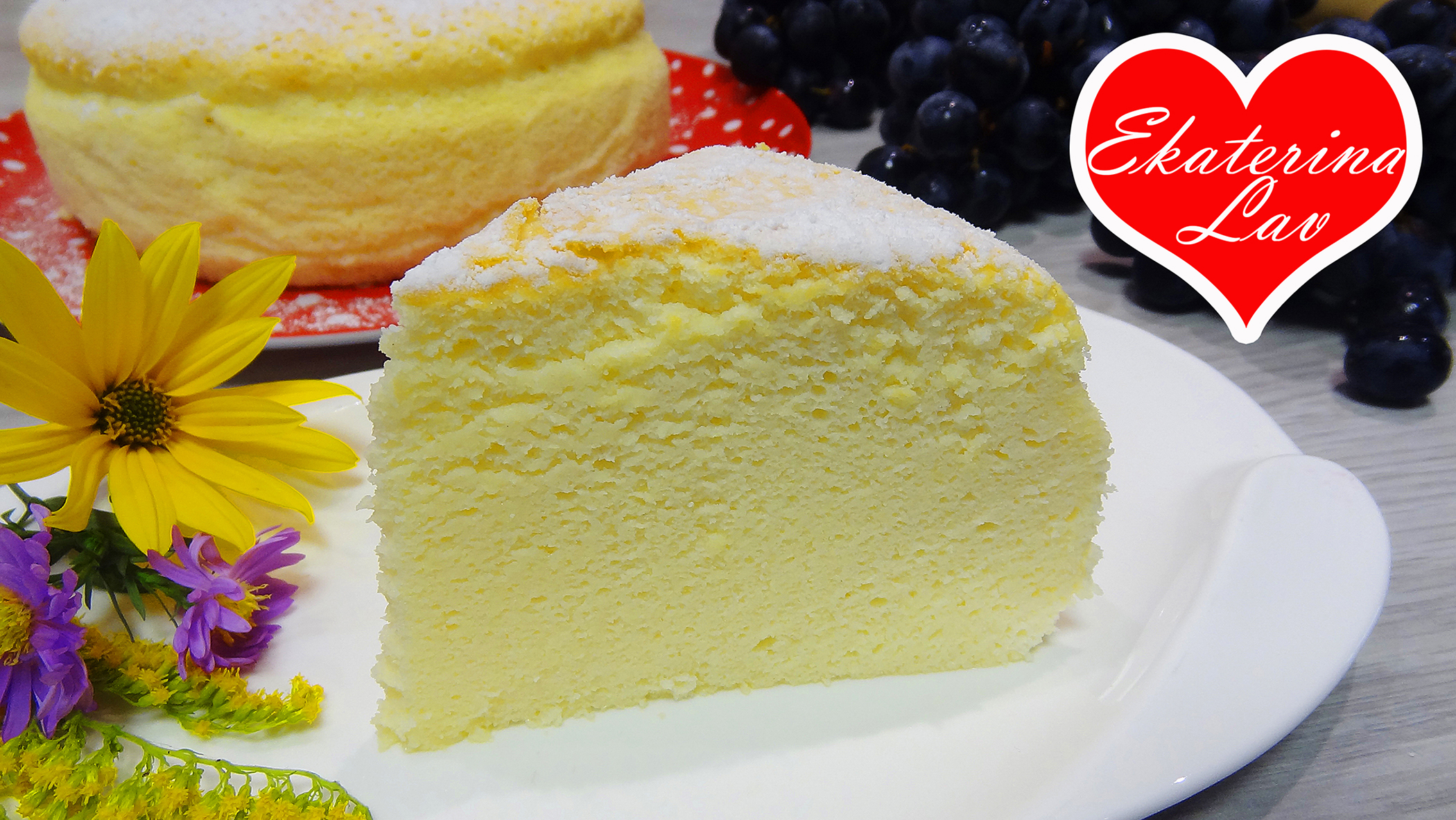 Японский хлопковый чизкейк Japanese Cotton Cheesecake