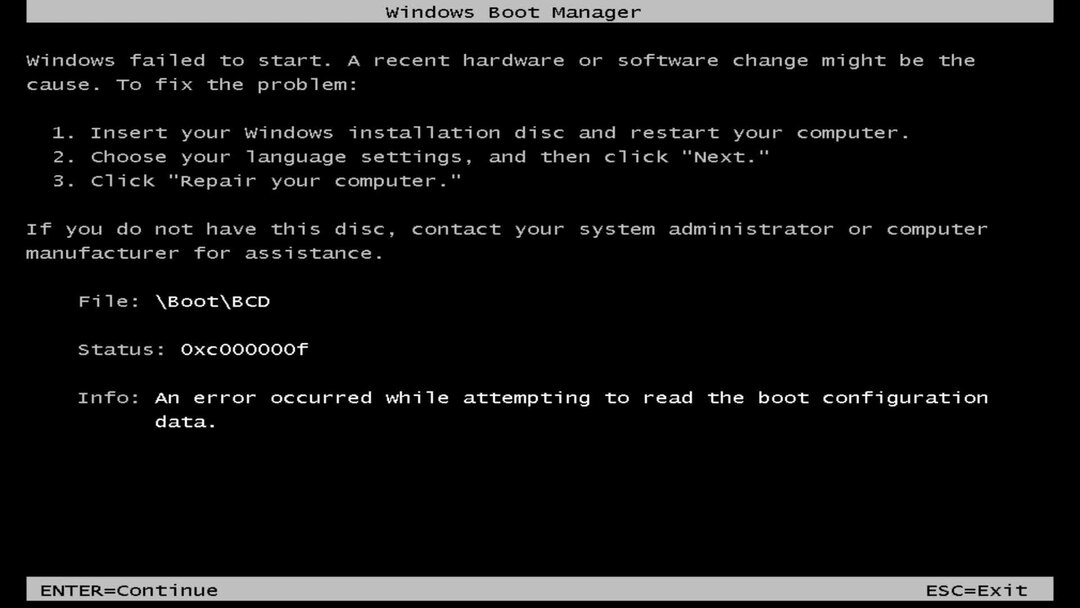Ошибка 0xc000000f при загрузке windows 10/7. Boot bcd 0xc000000f. 0xc000000f. Виндовс ошибка 0xc000000f. Boot bcd.