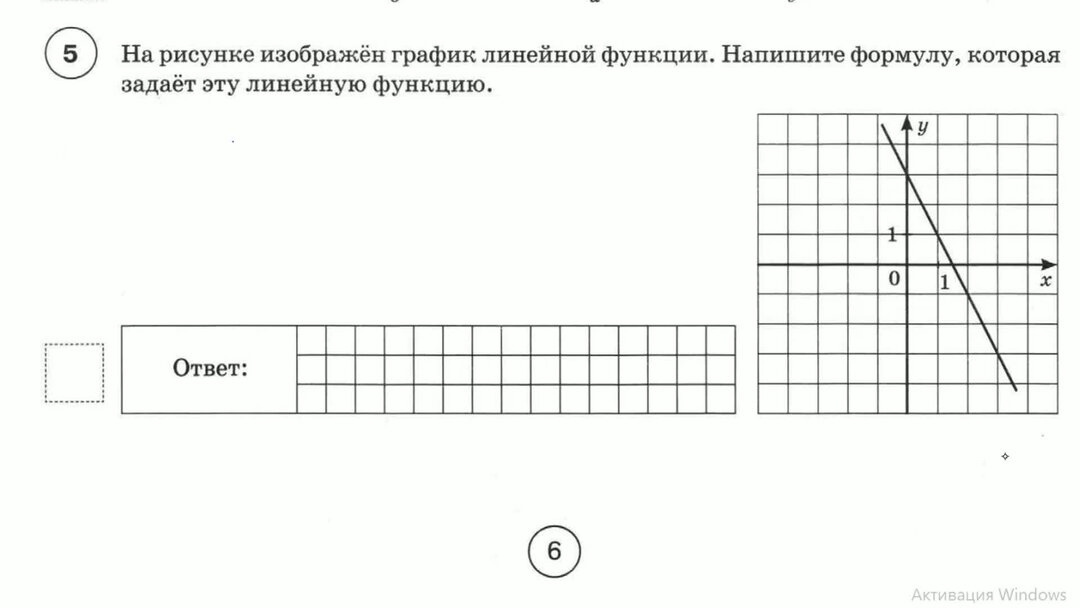 ВПР по мтаематике. Задание 5. Линейная функция. Сборник Конновой Репетитор по ма