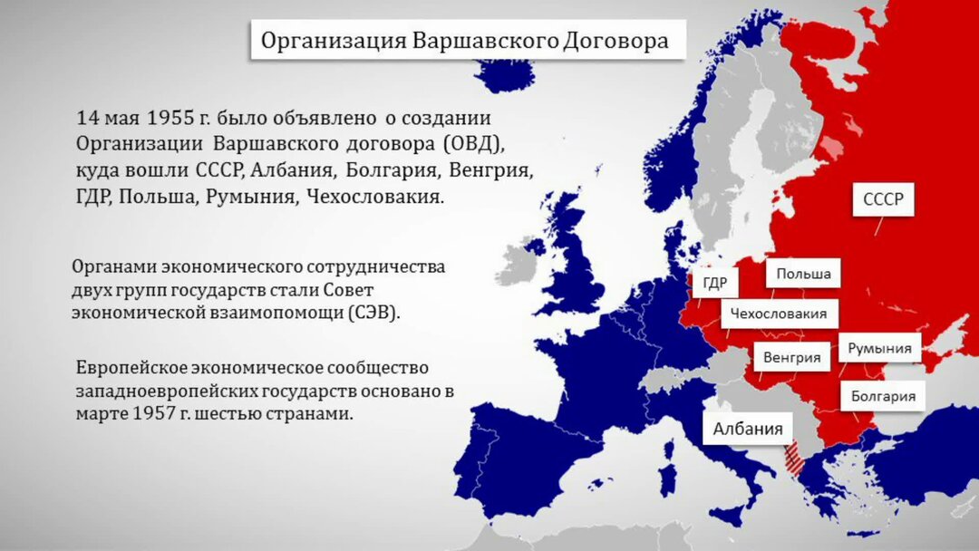 Ответ нато ссср. Какие страны входили в Варшавский договор. Варшавский договор карта 1955. Карта стран Варшавского договора и НАТО. ОВД – организация Варшавского договора -1955 г.