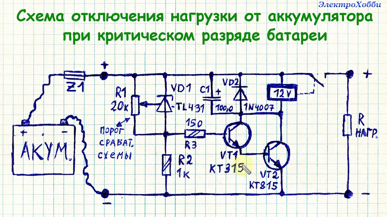 Автоматика отключения нагрузки