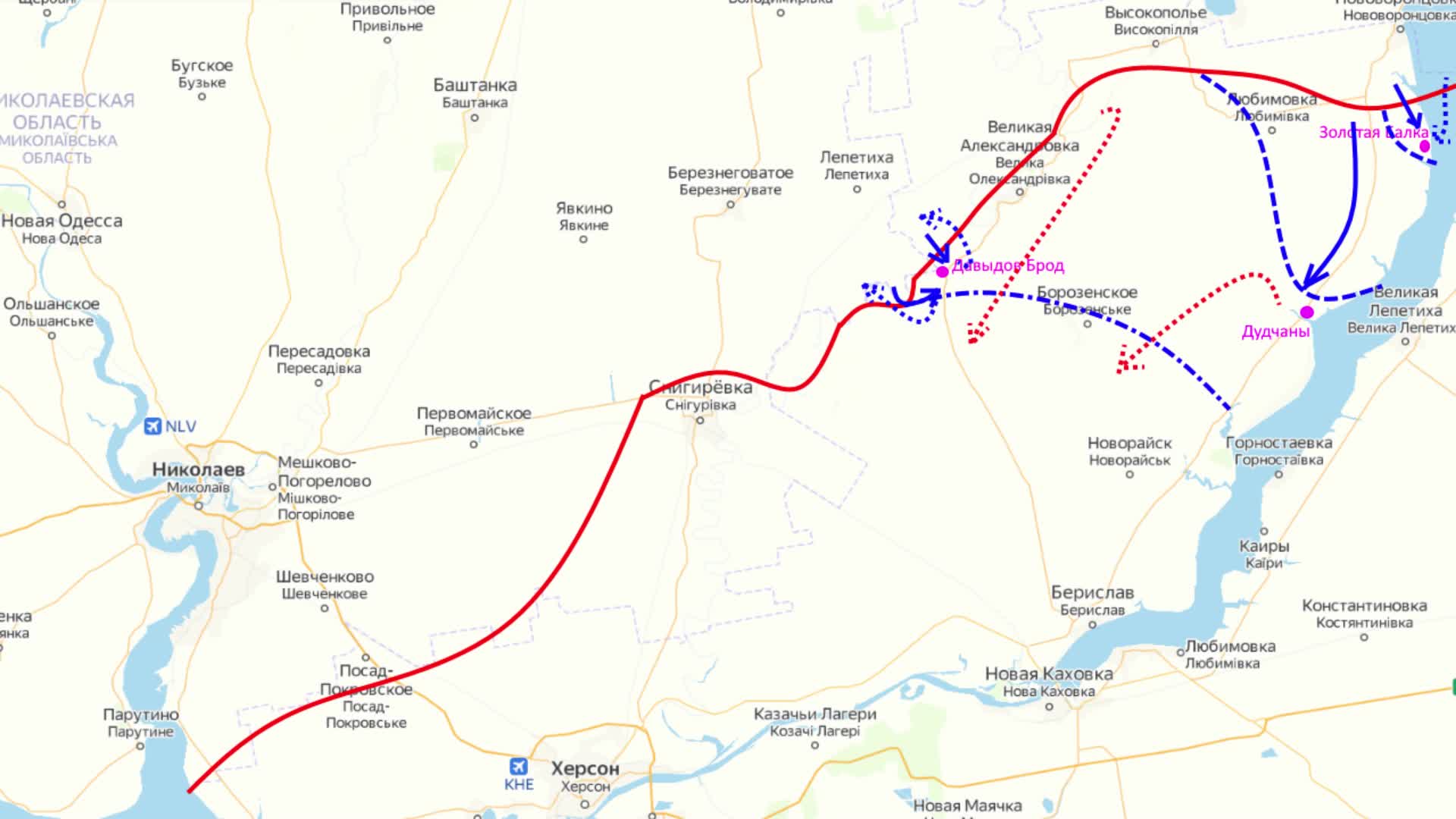 Берислав карта украины