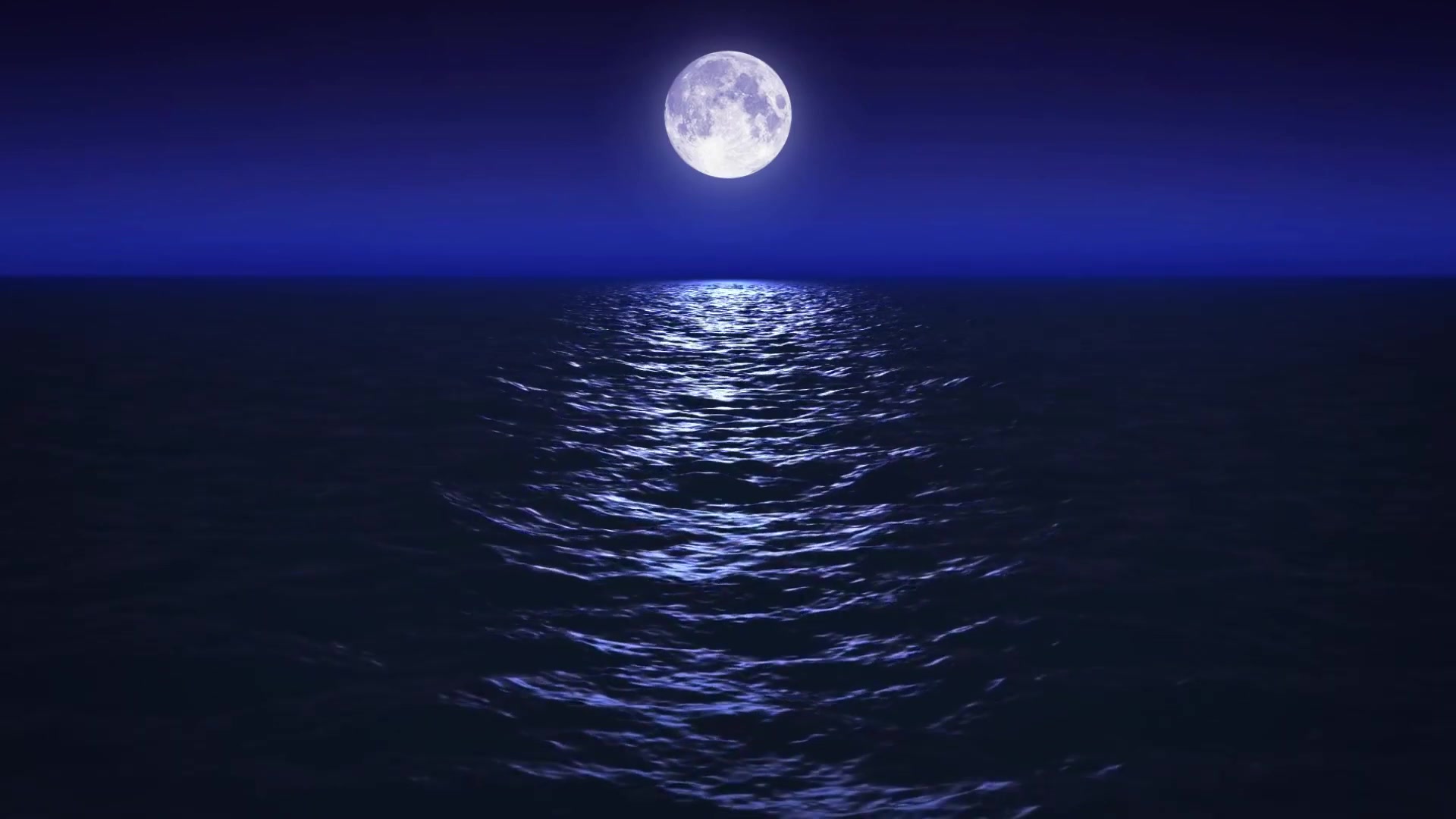 Притяжение воды в океанах луной