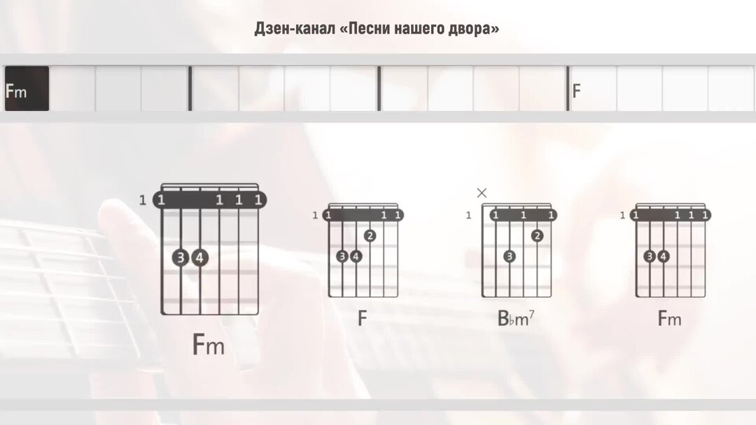 Сентябрь аккорды