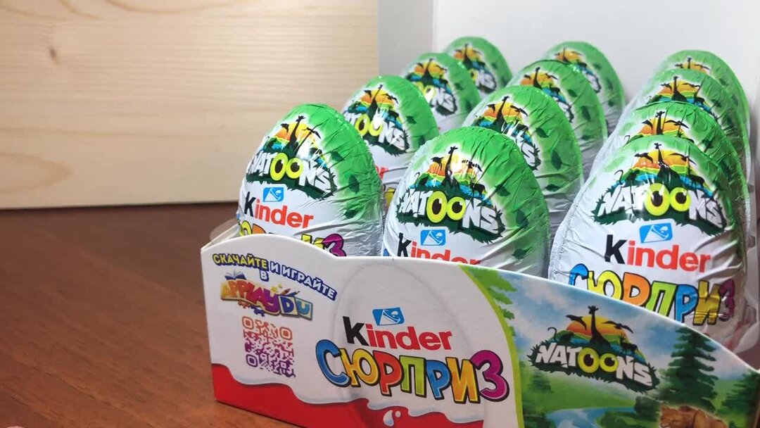 Сюрприз дзен. Новые kinder Natoons с пандой.