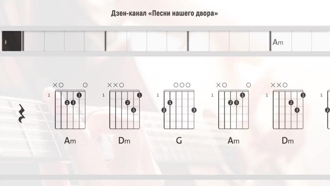 Танцы минус аккорды