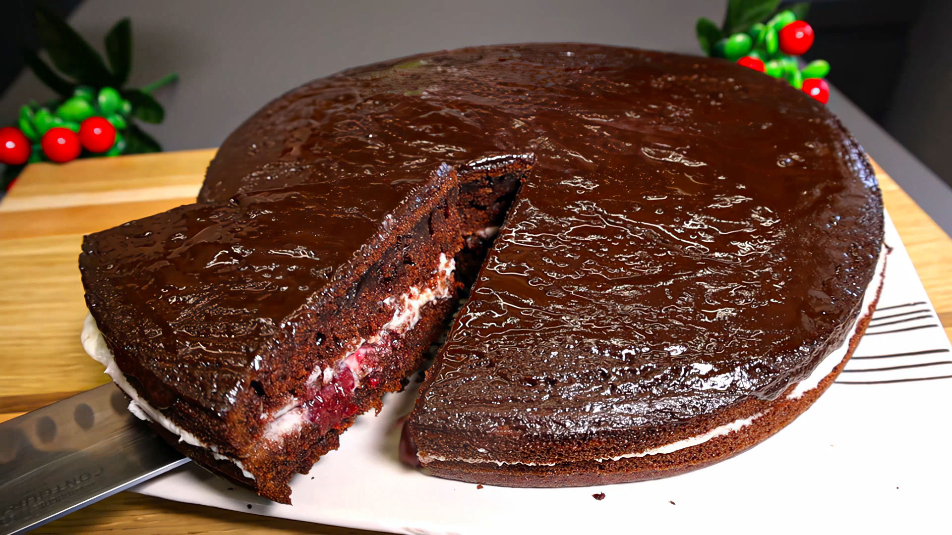 Шоколадный торт копейка