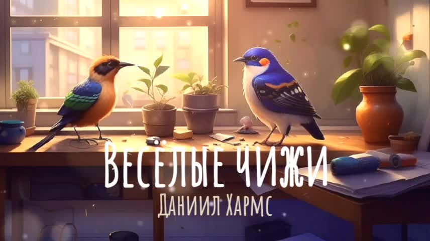 Д Хармс и с Маршак Веселые чижи