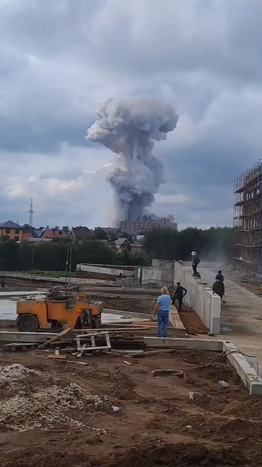 Взрыв в Сергиевом Посаде. Взрывы на заводах пиротехники.