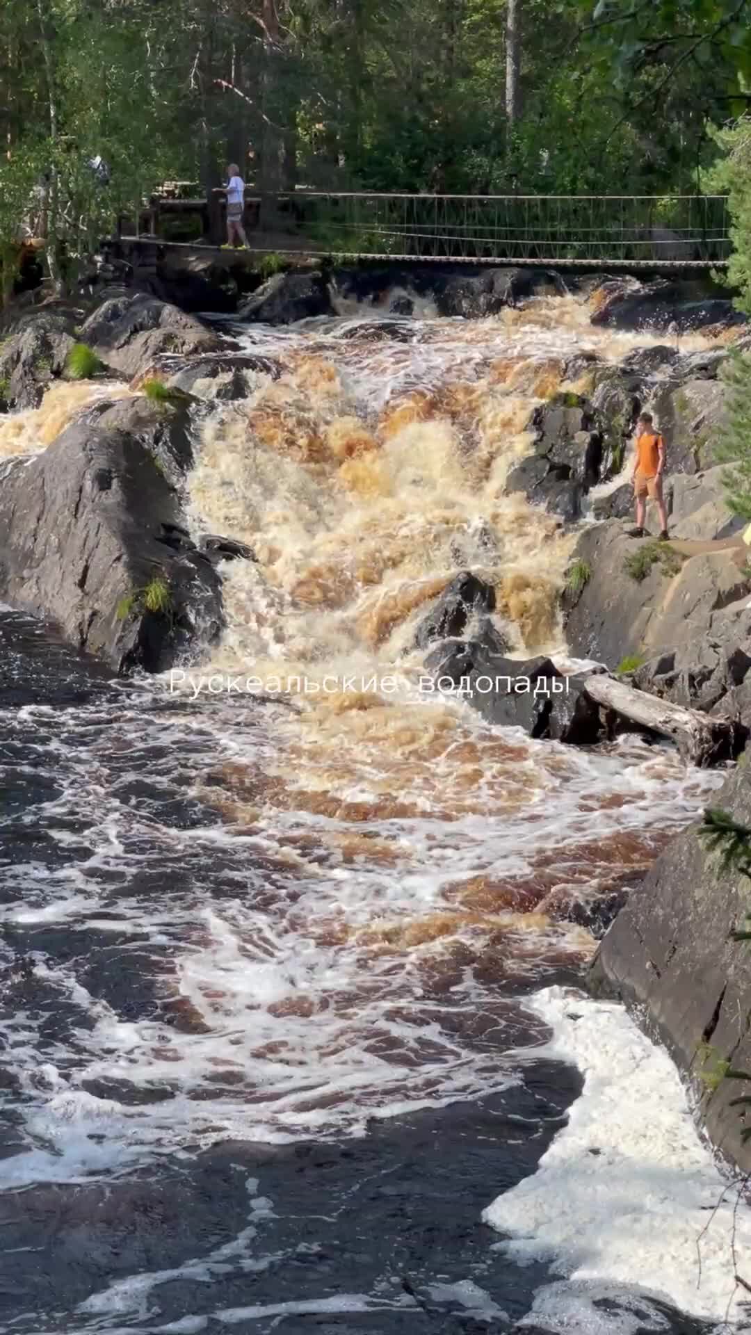 Сортавала водопады Ахвенкоски