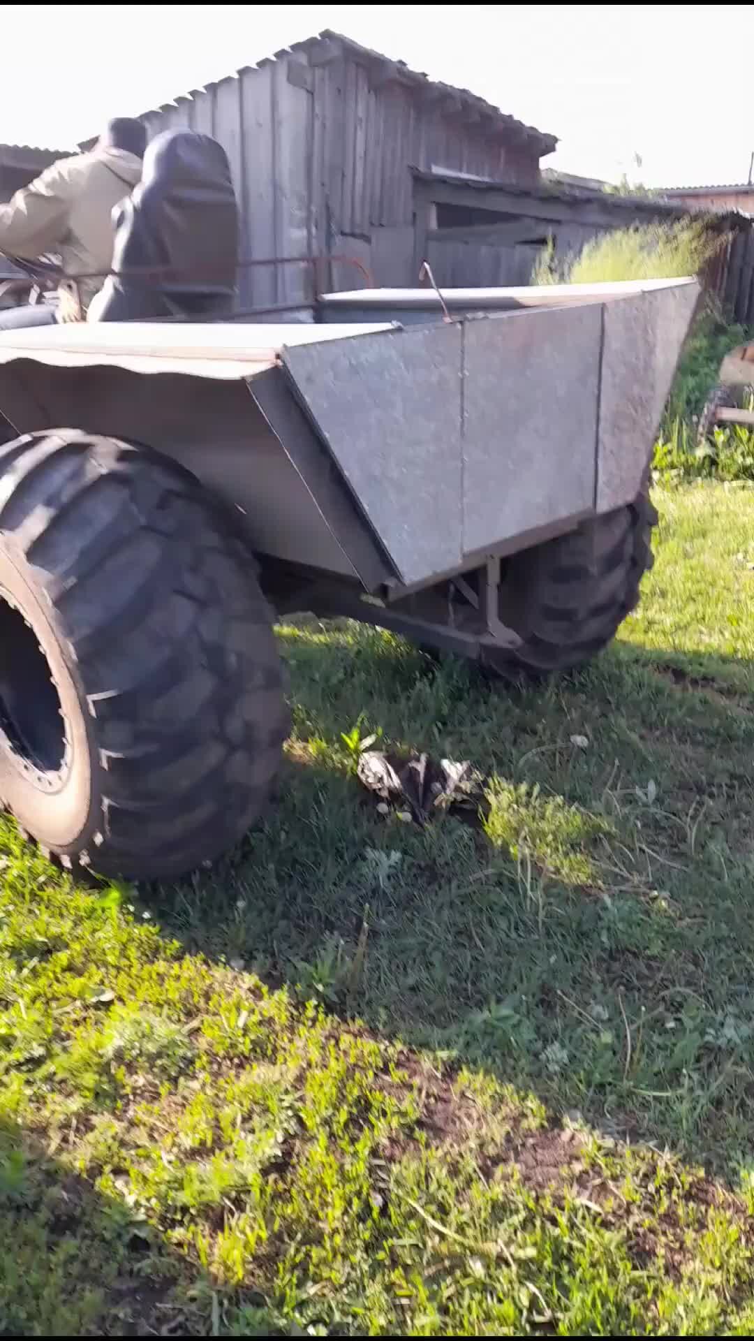 Кривой Стартер | Вездеход переломка после доработки | Дзен