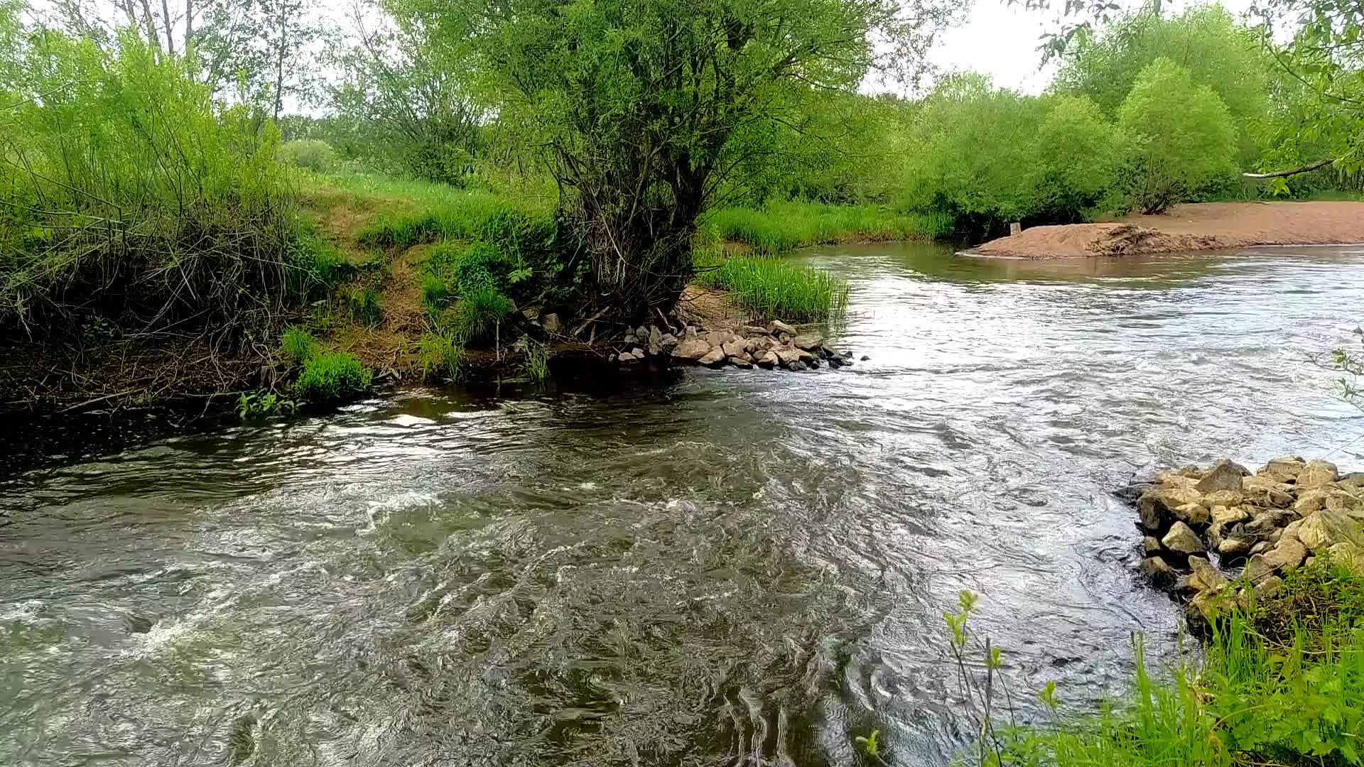 Шумит река жемчужная течет