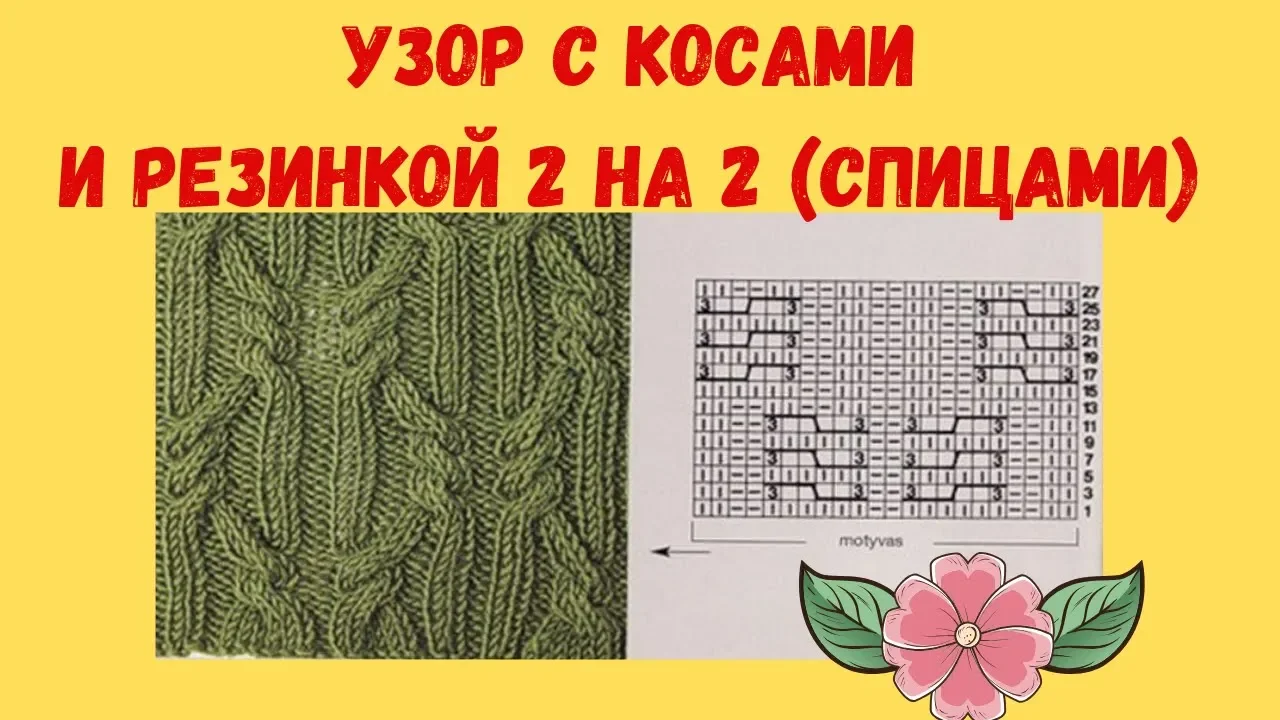 Схема резинка 2 на 2