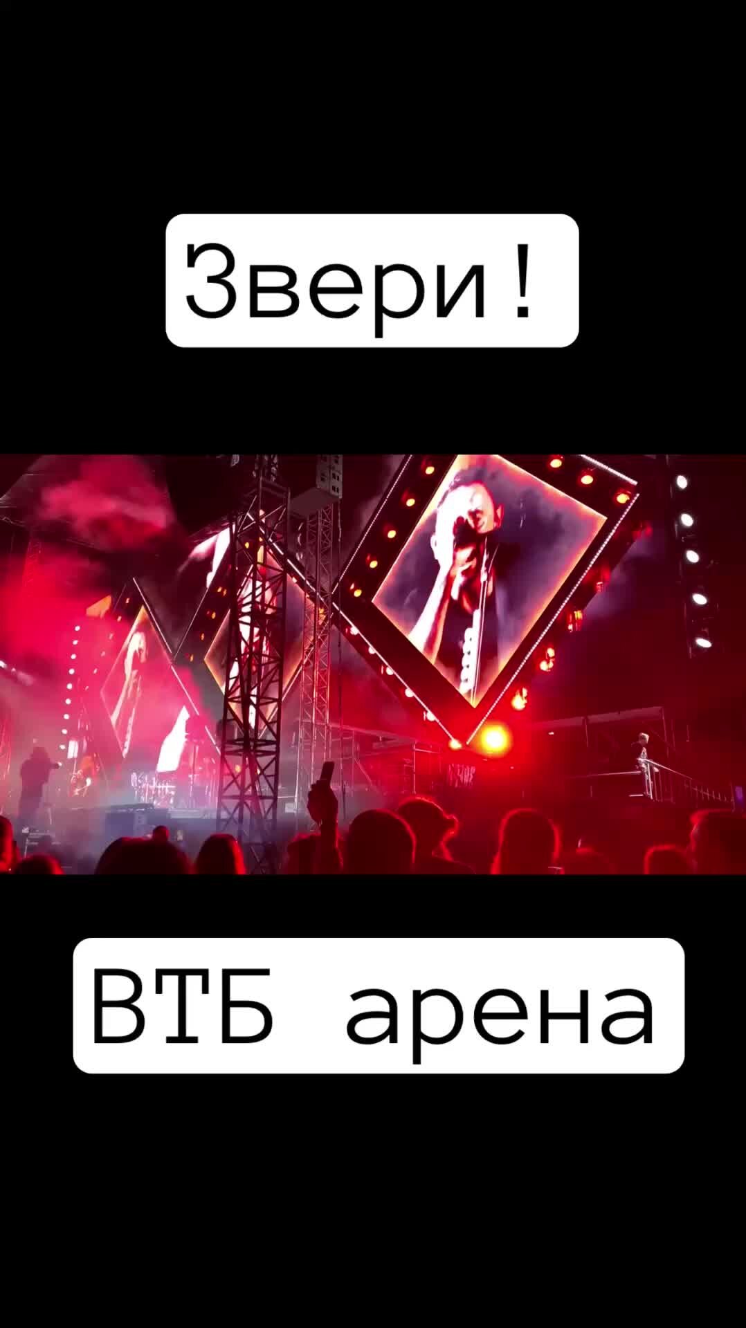 Концерт звери санкт петербург 2023