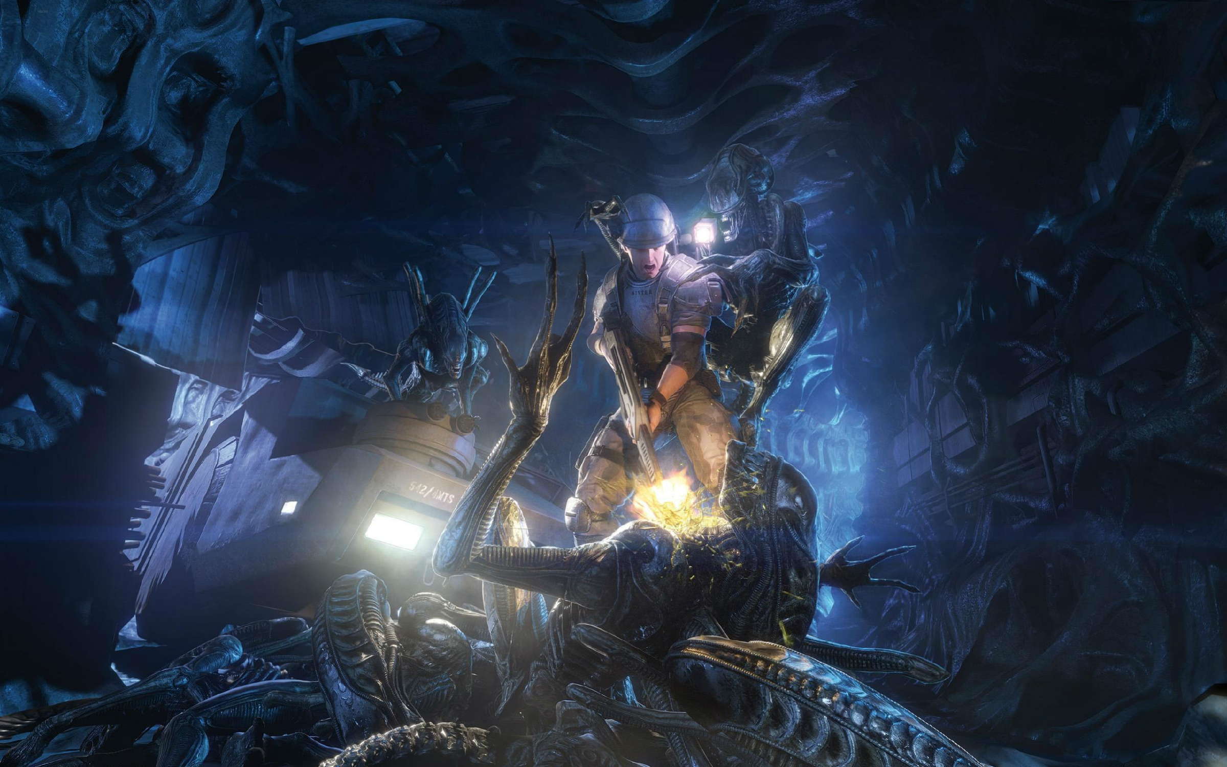 Aliens colonial marines