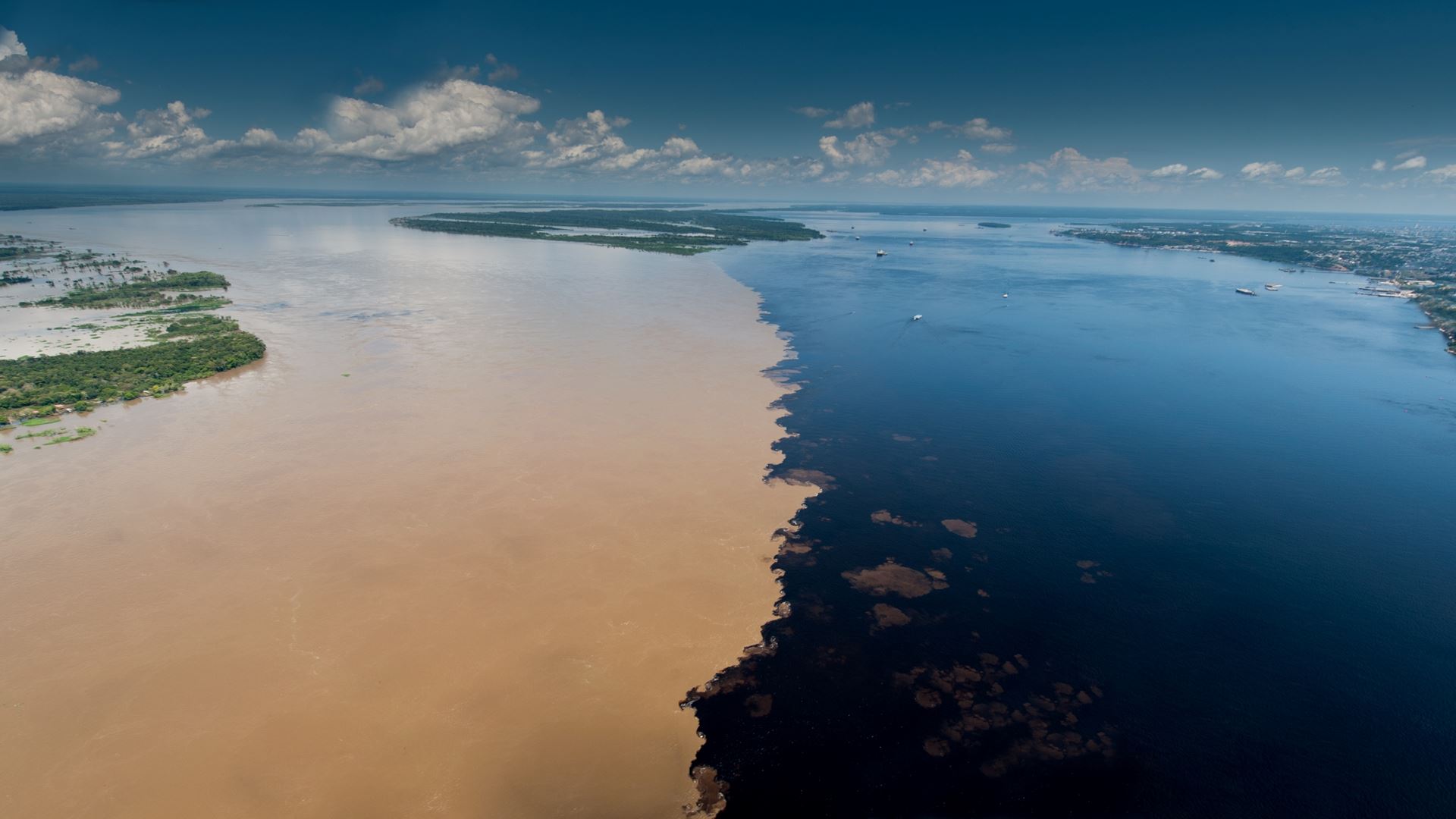 река амазонка под водой