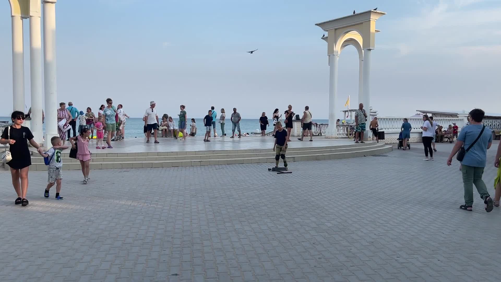 евпатория новая набережная