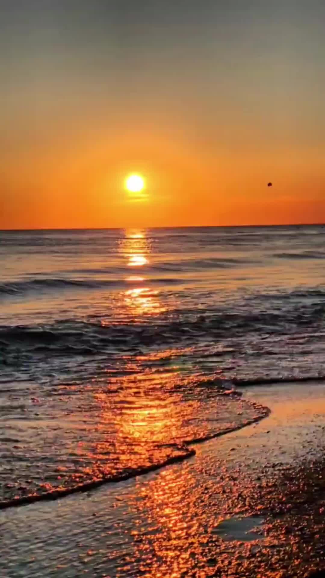 Закат на море