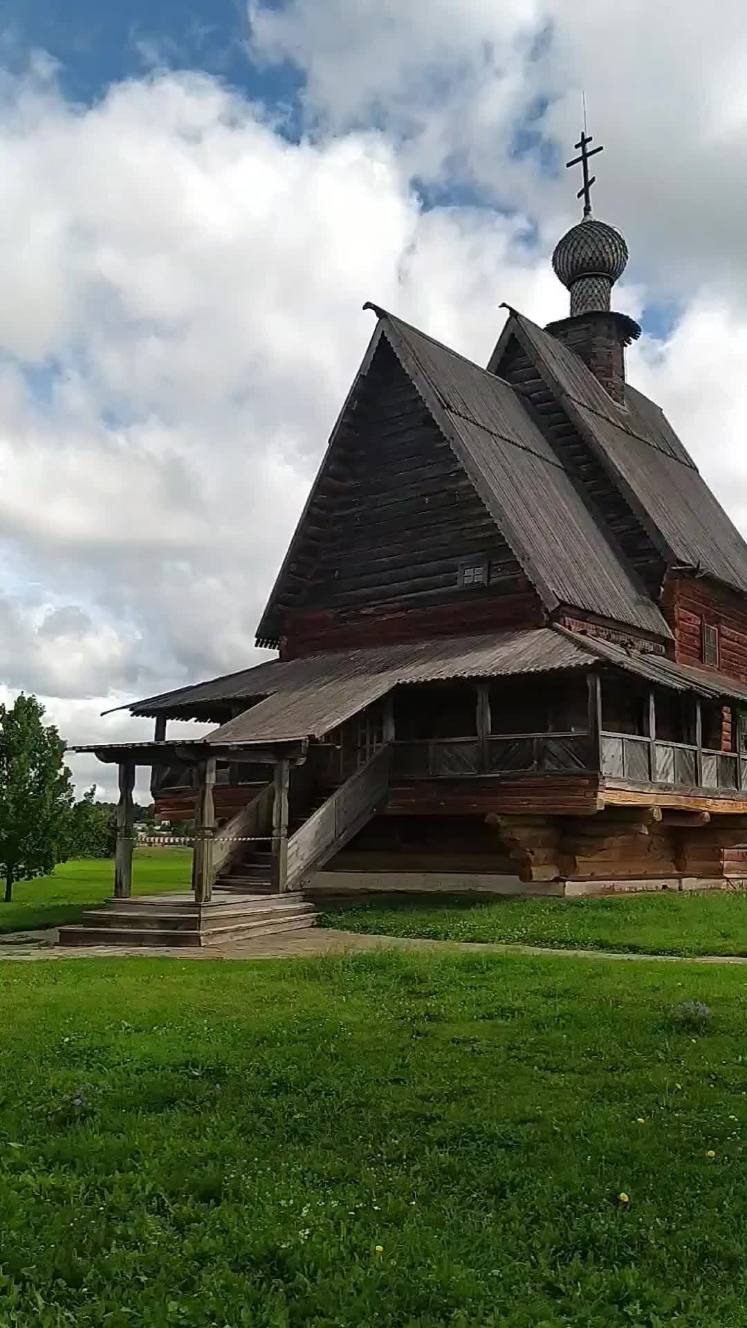 Деревянная Никольская Церковь Суздаль