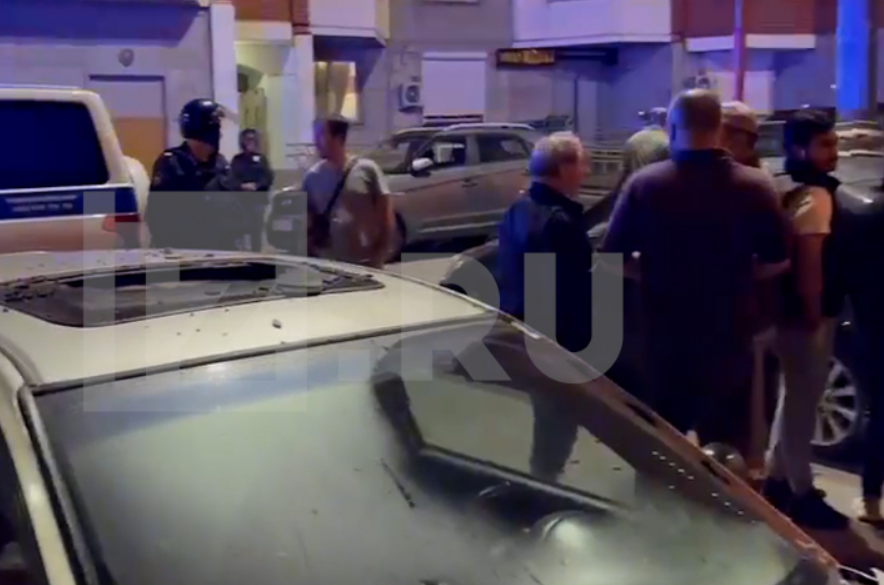 сбитый беспилотник красногорск