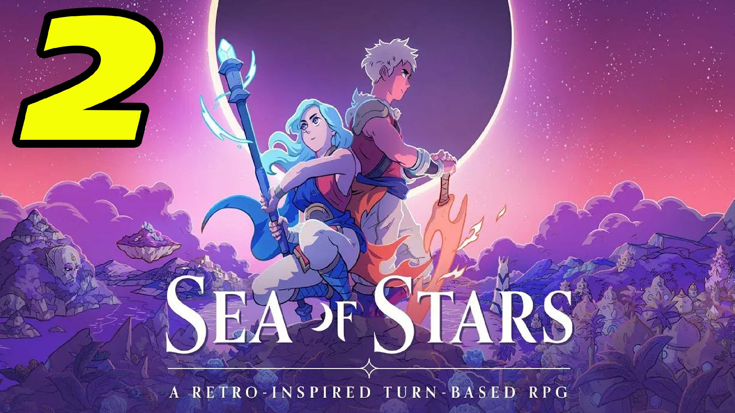 Sea of stars. Sea Star. Sea of Stars game. JRPG Sea of Stars. Lunar Magic.