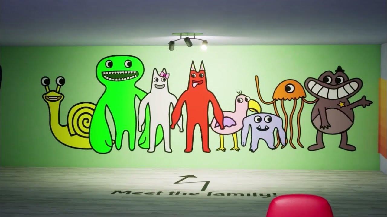 Лепка Матвея, персонажи Garden of BanBan 4,5! 