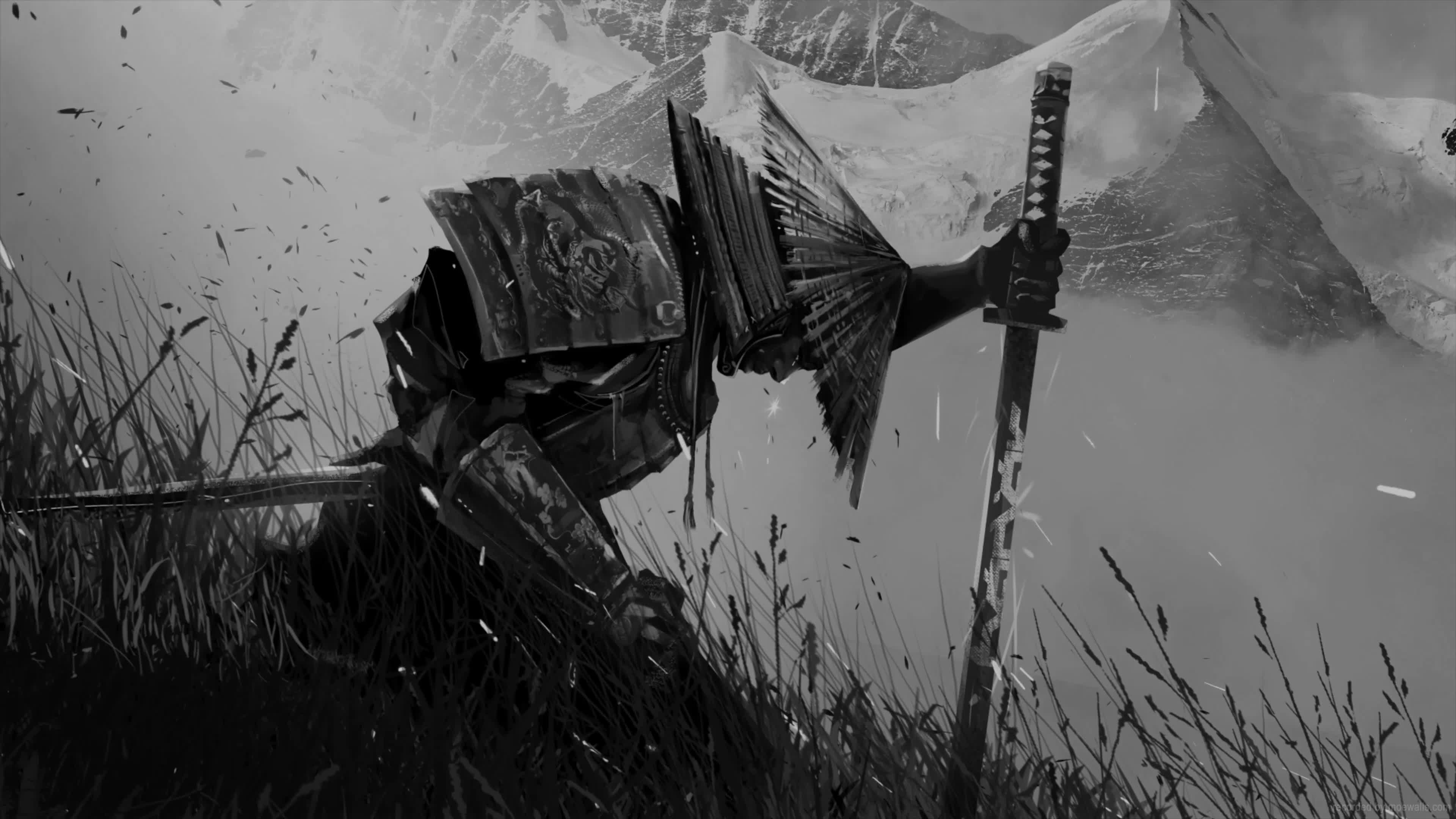 Samurai wallpaper engine. Самурай 1080x1920 в высоком качестве.